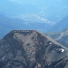 Flugwegposition um 13:43:01: Aufgenommen in der Nähe von 10054 Cesana Torinese, Turin, Italien in 3370 Meter